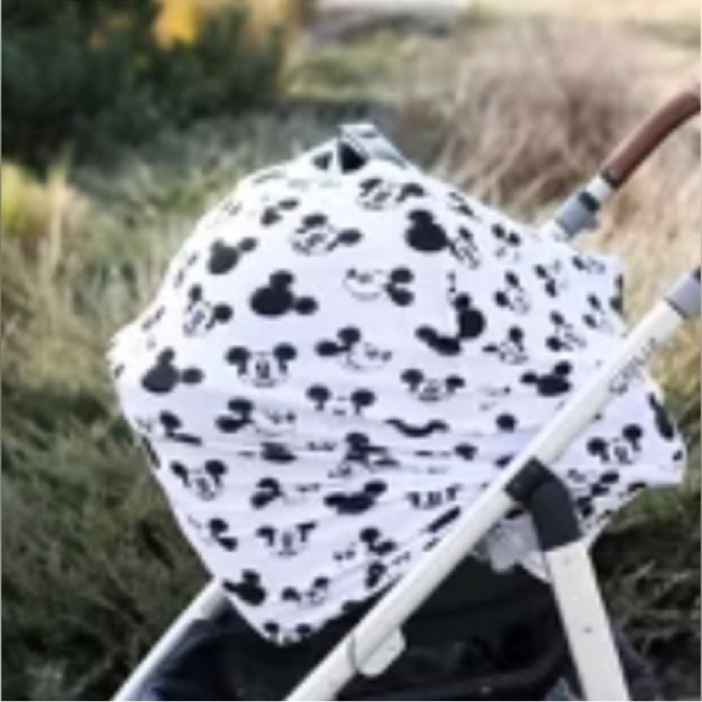 Milk Snob Disney Nursing Cover/Baby Car Seat Canopy - Mickey Sketch - Picture 6 of 8